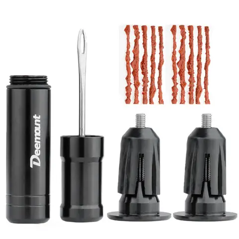 Slanglös cykel vakuum däck reparationsborr däckpunkteringsverktygssats för cykelfordonstillbehör 8 best sales cykelns punkteringsreparationssats - №5