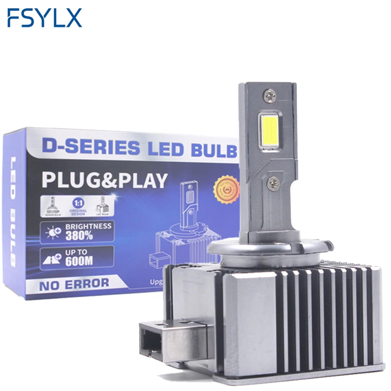 D1s Led M20 90W 70W Canbus D2S D4S Headlight Bulb 8600Lumens LED D Series Auto Lighting Systems D3S D8S Car Light 2PCS