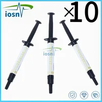 1 uds/5 uds/10 Uds. De resina compuesta Dental, curado ligero fluido A2 2,5g, recarga de jeringa, puntas de entrega, pegamento adhesivo de Gel grabado