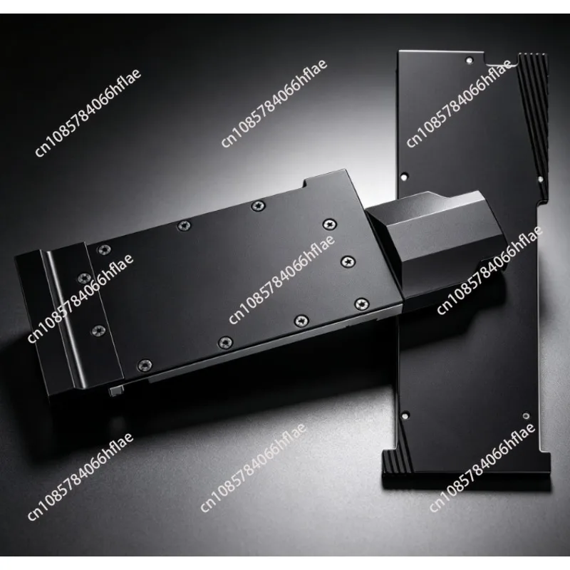V100 32G FHHL Graphics Card Water Block, Pure Copper Anti-Corrosion Liquid Cooling Heatsink