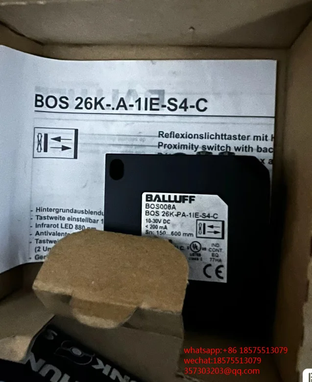 For BALLUFF BOS008A BOS 26K-PA-1IE-S4-C New Original 1 Piece