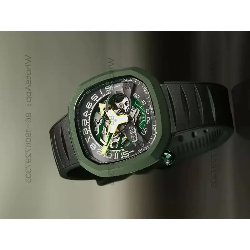 98559  Fully automatic mechanical watch watch men's personalized trend creative watch gift box
