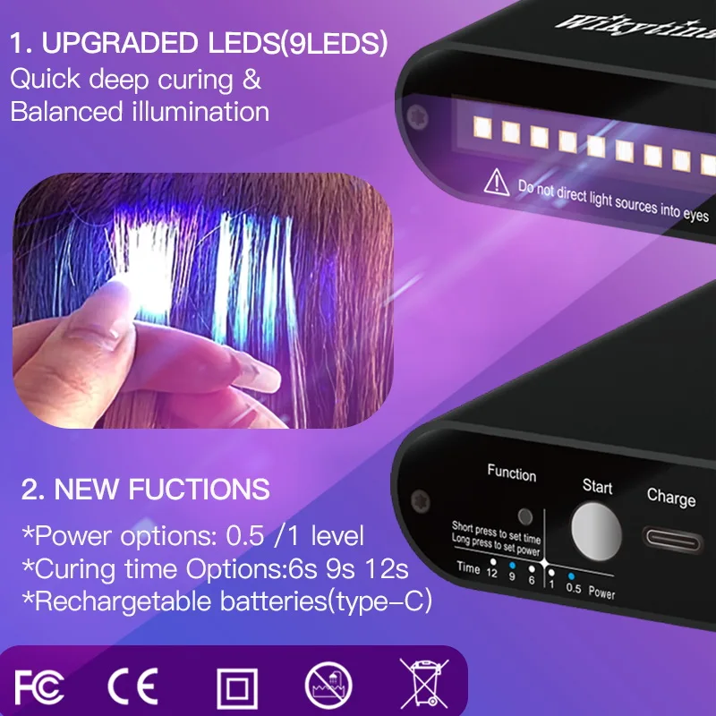 V Light Haarverlängerungsset, Salon-Styling-Werkzeug-Set – langlebige Verlängerung, Bestseller, schneller Versand für professionelle Stylisten