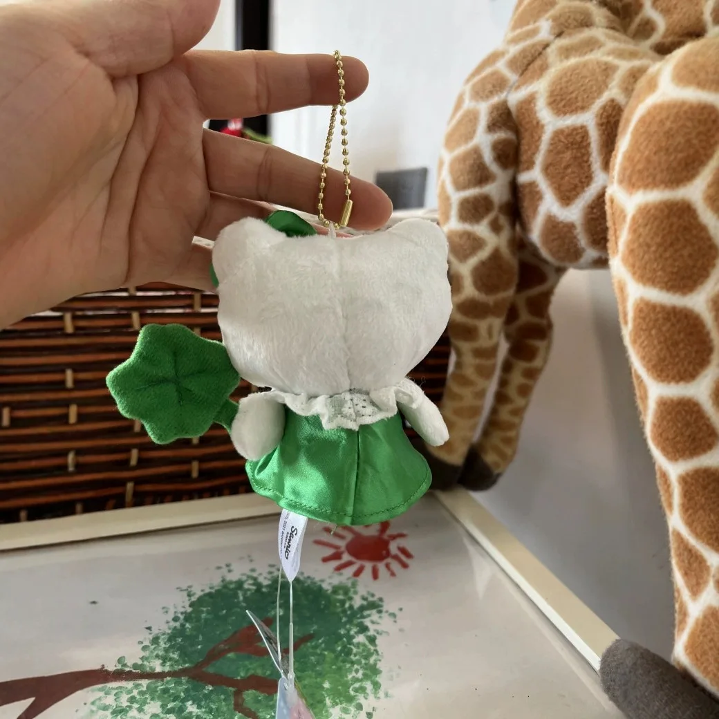 Hello Kitty Leuke Cartoon Zwarte Huid Lucky Cat Pluche Knuffels Rugzak Hanger Meisje Jongen Verjaardag Creatief Cadeau