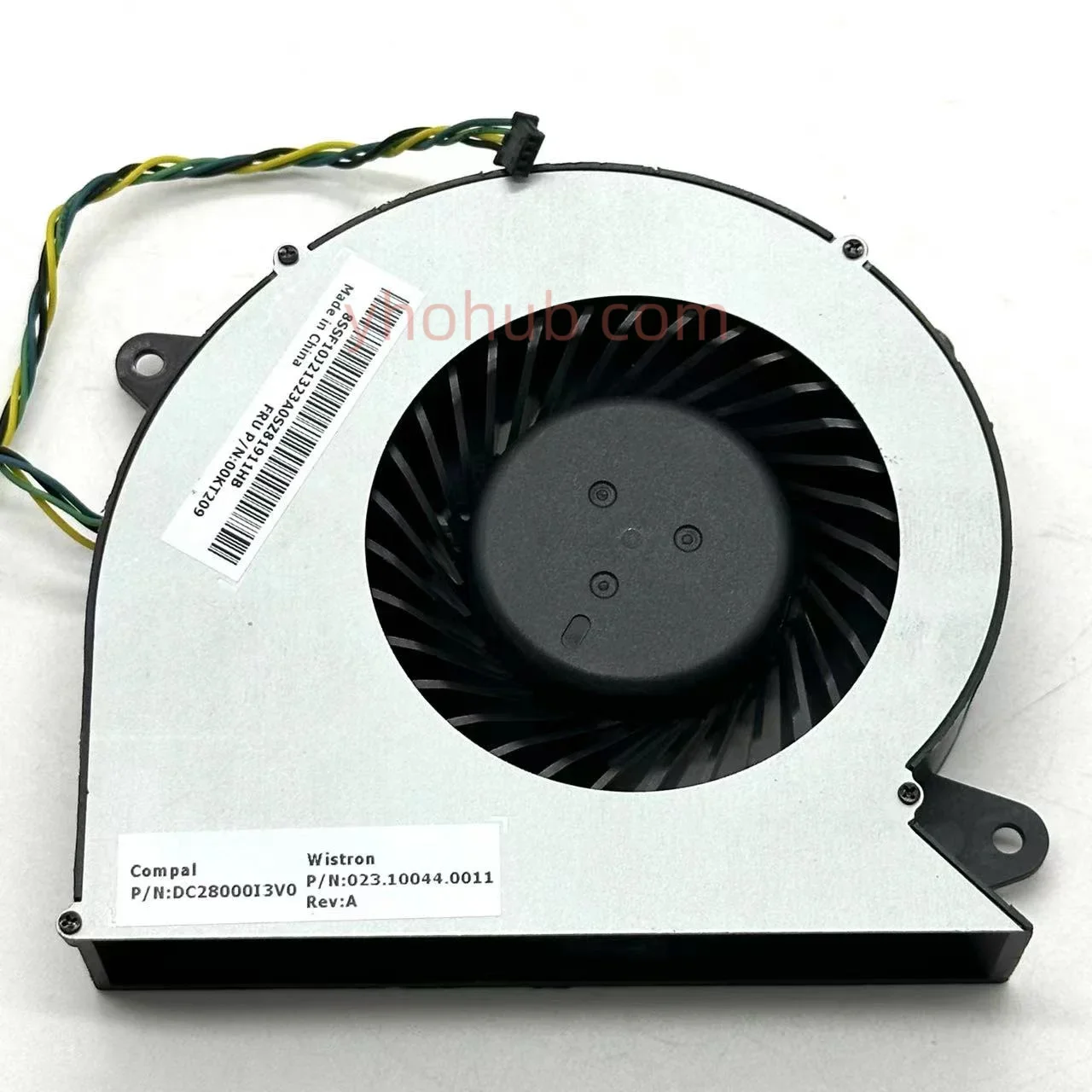 

Вентилятор охлаждения AVC 00KT209 BAZA1022R2U P001 DC 12V 1.0A, 4-проводной