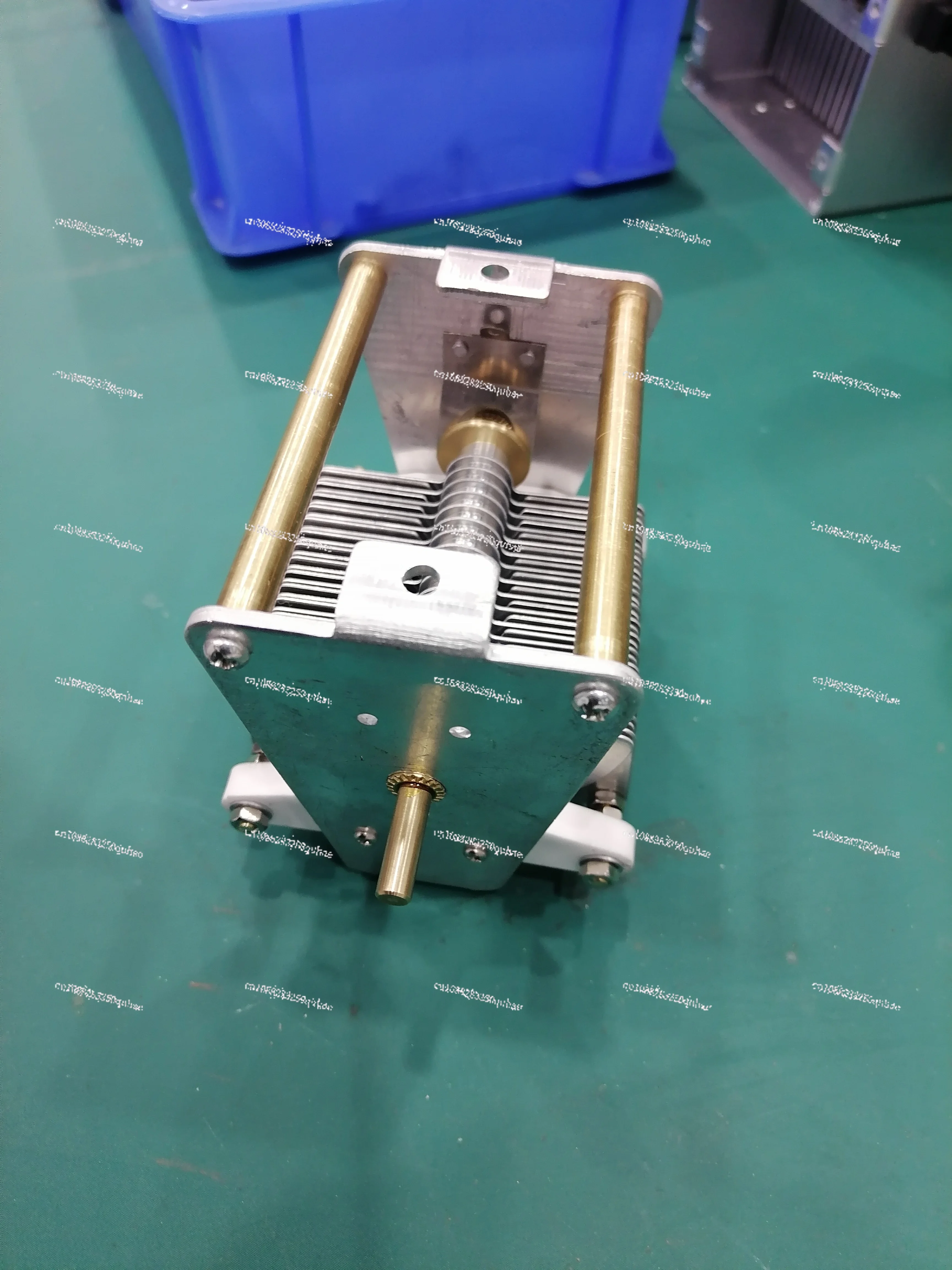 High-Power Air Variable Capacitor Semi-Handmade Air-Adjusted Capacitor Capacity 500P Capacitor 1000V