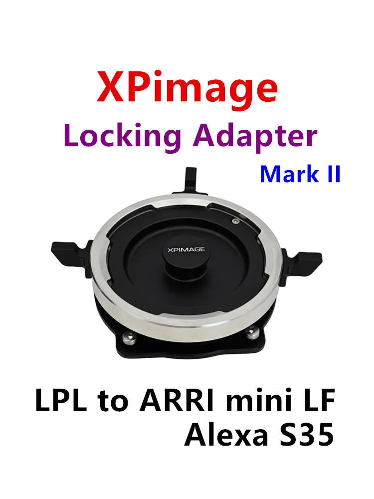 

XPimage Adapter for LPL mount Cine Lens to ARRI Cine Camera Adapter for ALEXA Mini LF, Mini AMIRA F65 and ALEXA S35 LPL mount