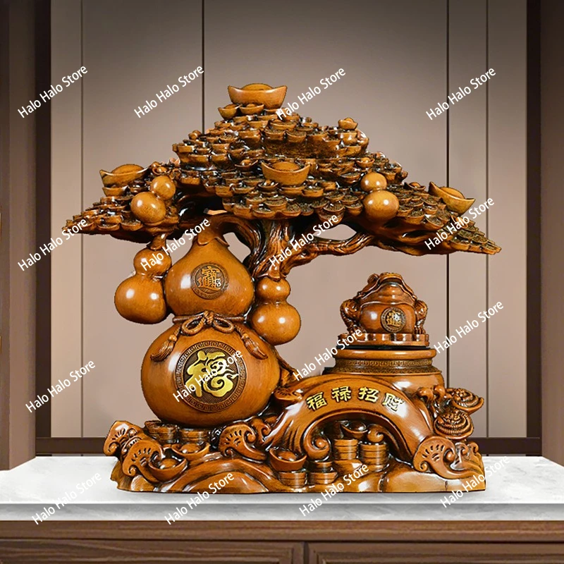 

Lucky Fortune Tree Ornament Store Opening Gifts Money Tree Home Decoration Opening Gifts Crafts