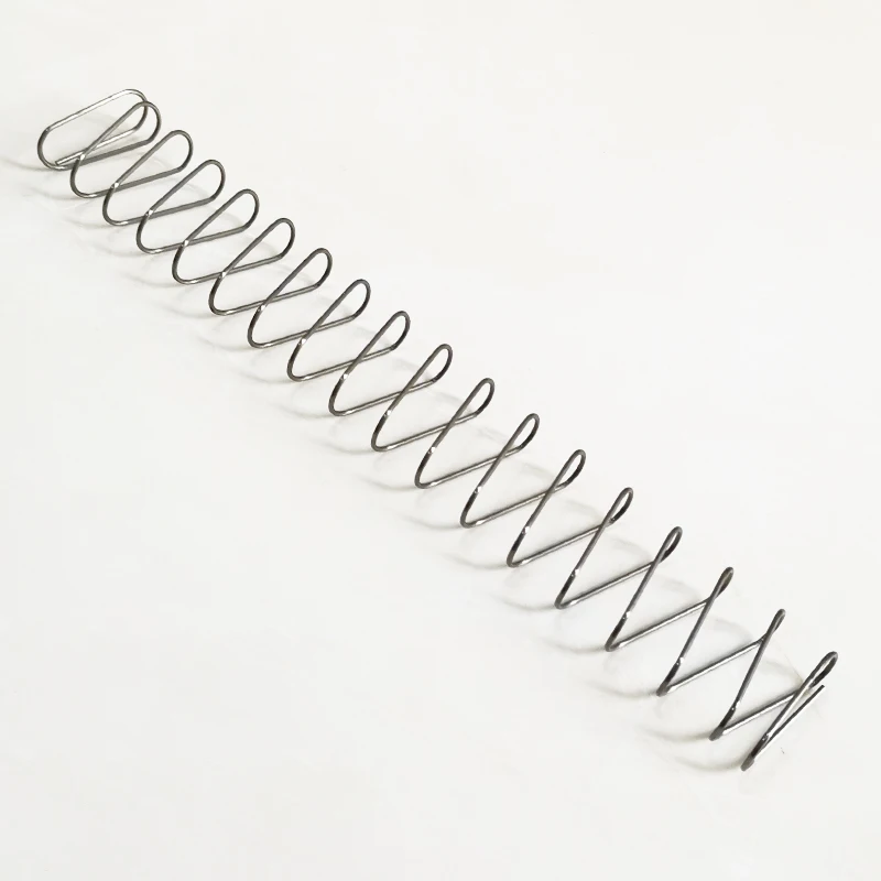 Imagem -02 - Aço Return Compression Spring Mola Retangular Mola Quadrada Diâmetro do Fio 1.5 mm Comprimento 280 mm