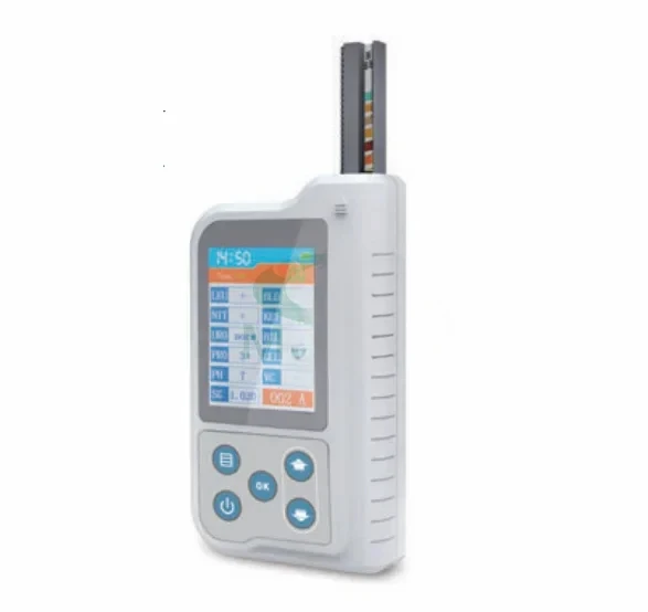 BU401 Most economic portable mini type urine analyzer machine for GLU, BIL, SG, KET, BLD with very low price