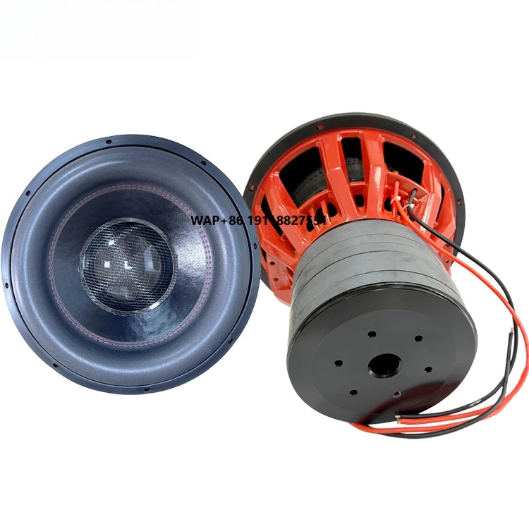 

Factory OEM 15 Inch Car Audio Subwoofer RMS 4000 Watt High Power 7 Magnets Strong Bass Dual Coils Aluminium Frame Subwoofer