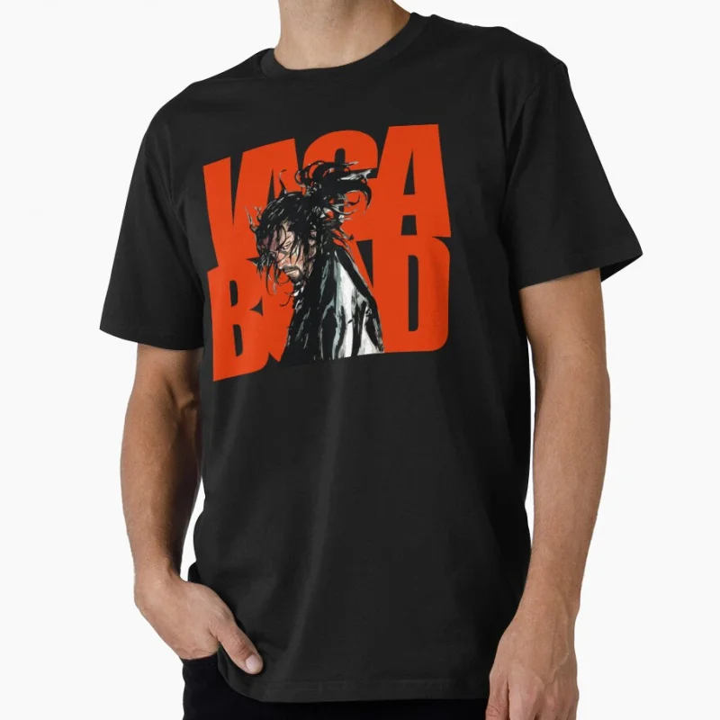 

vagabond berserk manga guts Anime T shirt for men Large size Tops S-6XL 100% cotton printed Clothes