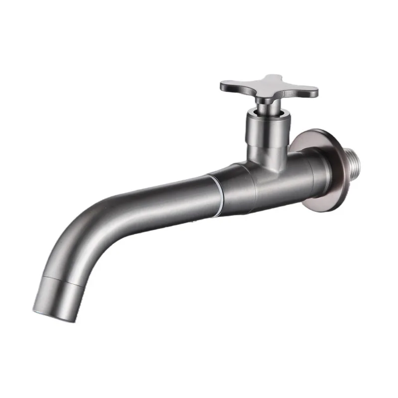 

Смеситель для скрытой раковины из нержавеющей стали 304, настенный смеситель для раковины холодной воды