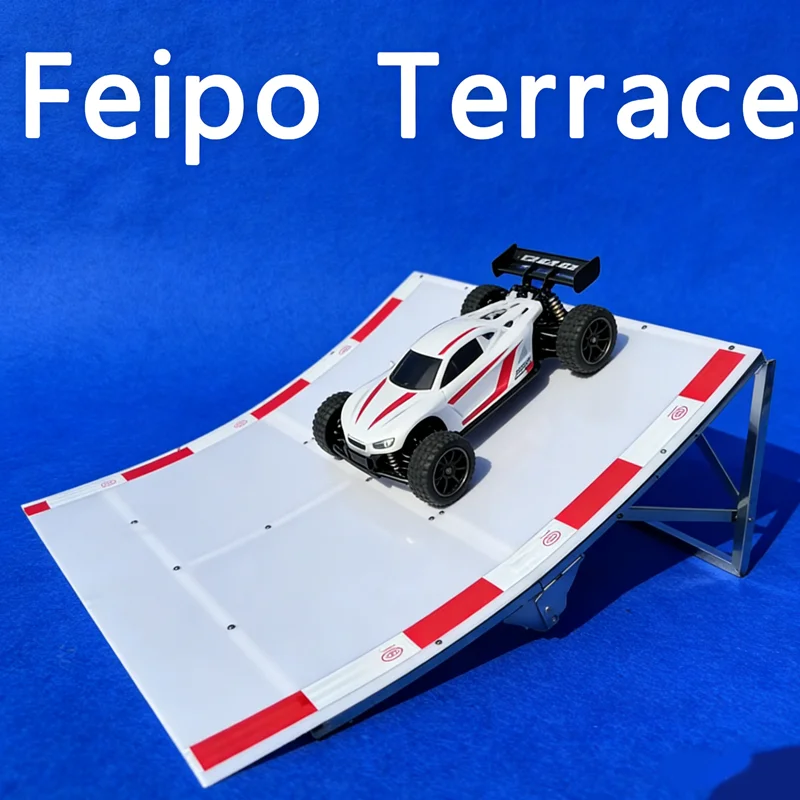 RC Remote Control Model Car Off Road Vehicle Mountain Jumping Tool Foldable Jump Platform Nylon Board With Curved Design