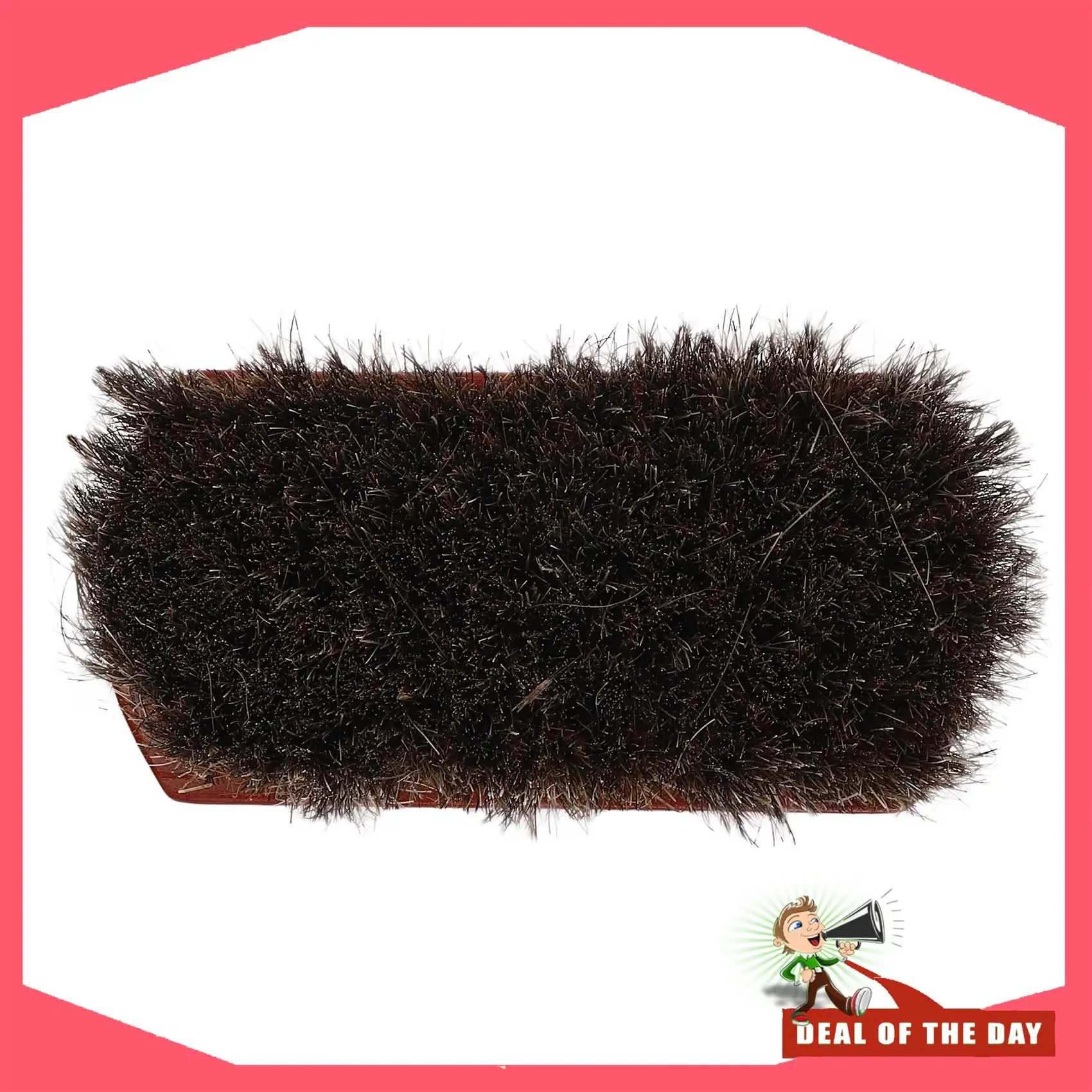 Escova de barba com cabo de madeira, entrega em 24 horas, cabelo de cavalo natural, bigode, limpeza facial de barba, escova de barbear masculina, barbeiro, salão de beleza, appl