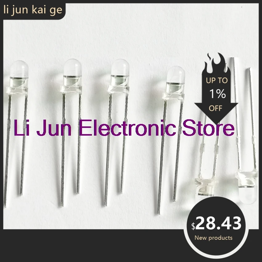 500pcs SGPD3050C 3mm transparent Infrared receiving tube - AliExpress 502