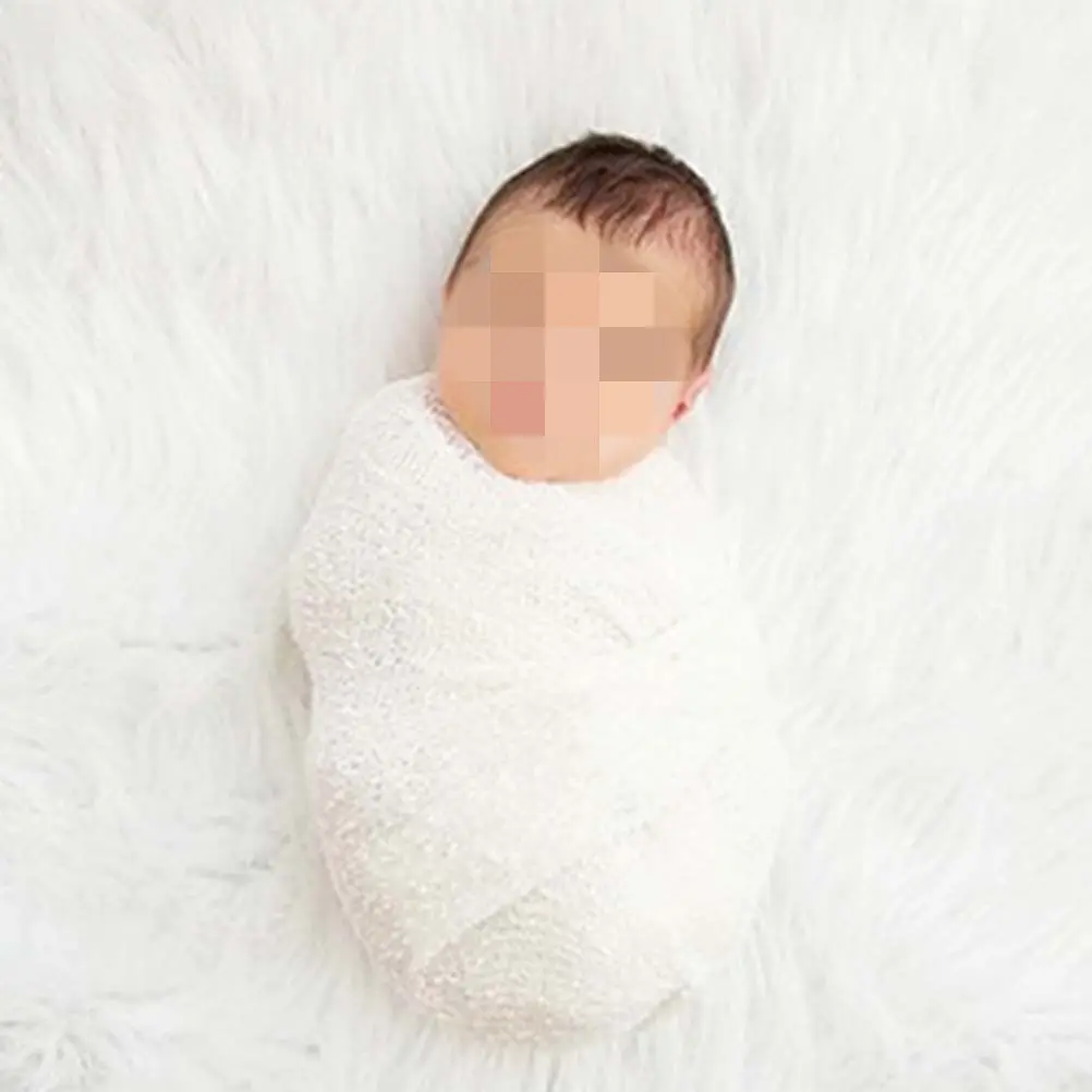 2-pezzi-coperta-avvolgente-per-neonati-in-cotone-morbido-e-traspirante-coperta-per-fotografia-panno-elastico-per-il-bagnetto-coperta-per-dormire-bianca