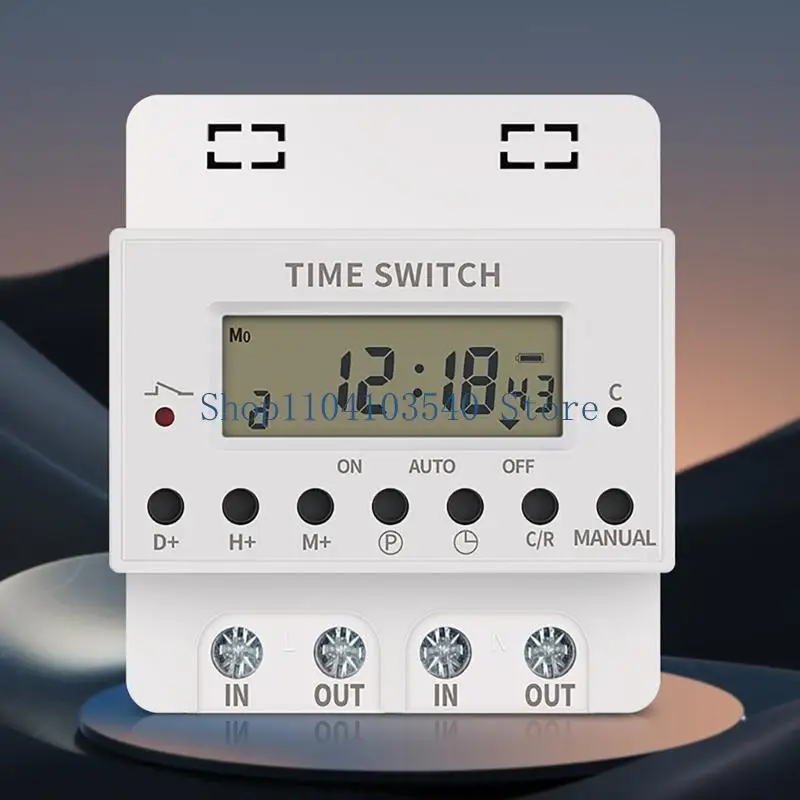 02DC KG316T Temporizzatore programmabile con memoria spegnimento Interruttori temporizzatori ritardanti fiamma