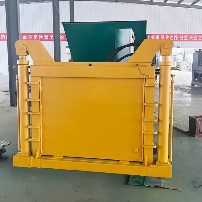 Textile Horizontal Baler Cardboard Compactor Waste Paper Baler Packing Machine China Waste Paper Horizontal Baler Machine