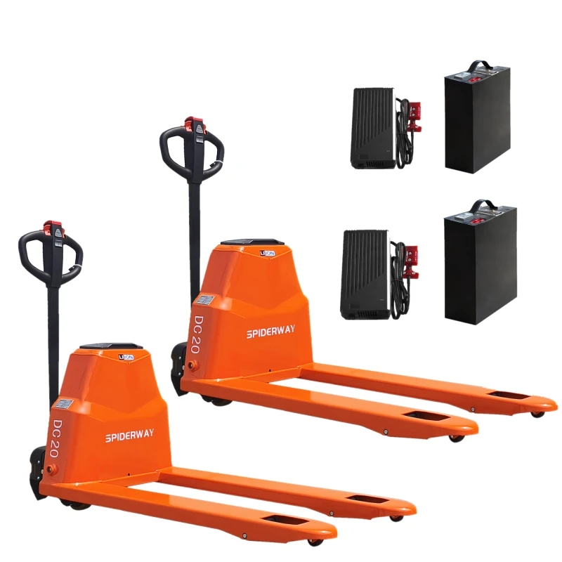 2 UNITS / 3 UNITS - Full Electric Pallet Jack 4400 lbs, 48V 20Ah Lithium Pallet Truck 6-Hour Working Time 48