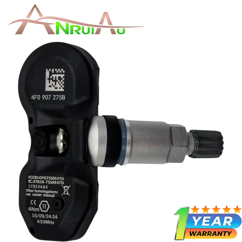 مستشعر TPMS جديد 433 ميجا هرتز متوافق مع أستون مارتن رابيد 2010 V8 فانتاج 2010-2017 V12 فانتاج 2015-2017 4F0907275 #5