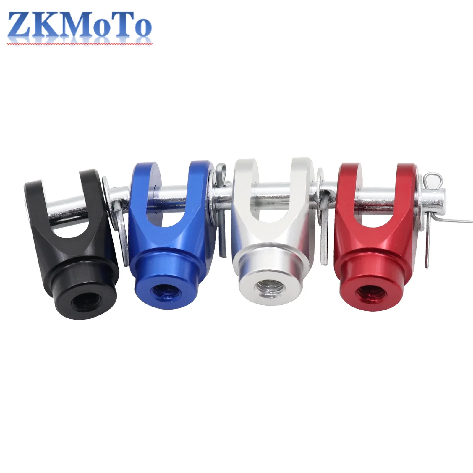 Motorcycle CNC Rear Main Pump Brake Rod Connector For Yamaha YZ125 YZ250 YZ250F YZ450F YZ125X YZ250X YZ250FX YZ450FX WR250F/450F