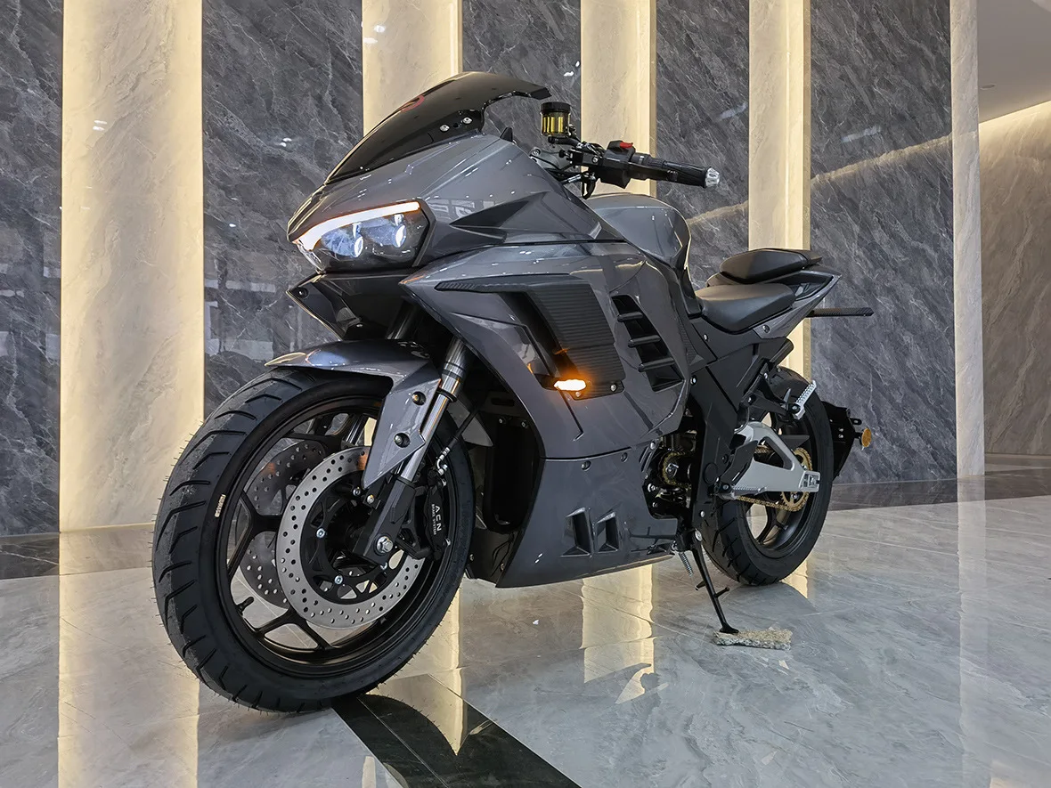 5000w 130km/h Super Speed Central Chain Motor Racing Electric Motorcycle for Adults