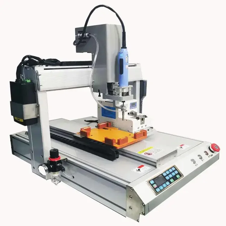 Factory sale Industrial robotic arm screwing machine electric screwdriver with automatic feeding system auto screwdriver machine