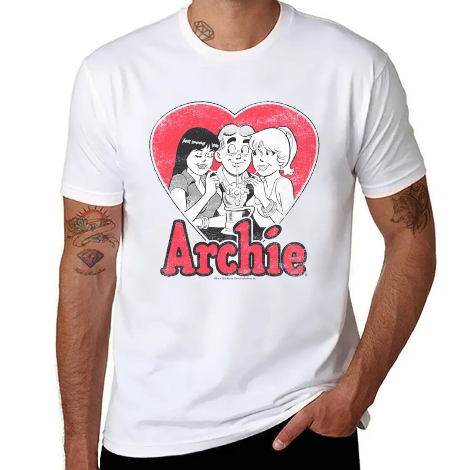 AC119_Archie Comics Milkshake Youth T-Shirt t shirts for man cotton soft cotton t shirt pack T-Shirt