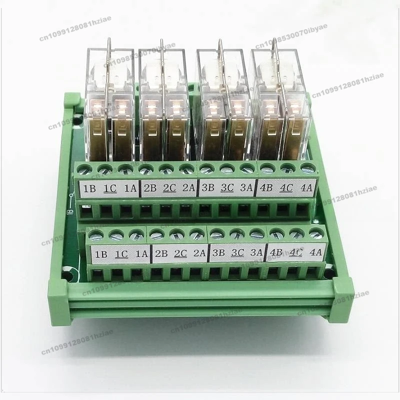 FOR 4 Relays 4Line-Relay-24V-C1 Module, Module, Amplification Expansion Board 2 Open 2 Close 5A