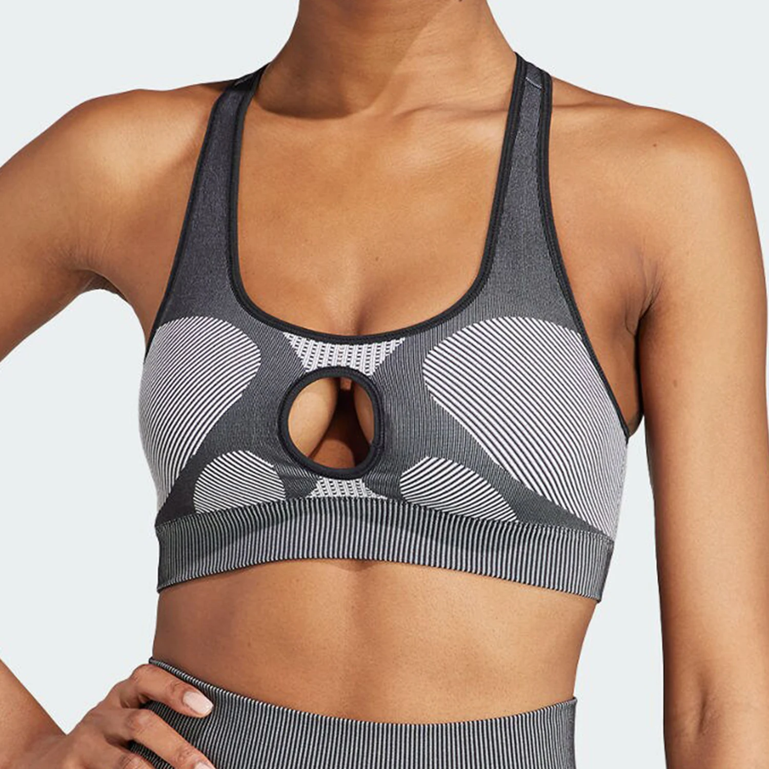 Adidas Authentic New Women's Low Strength Support Sports Fitness Underwear IB1257