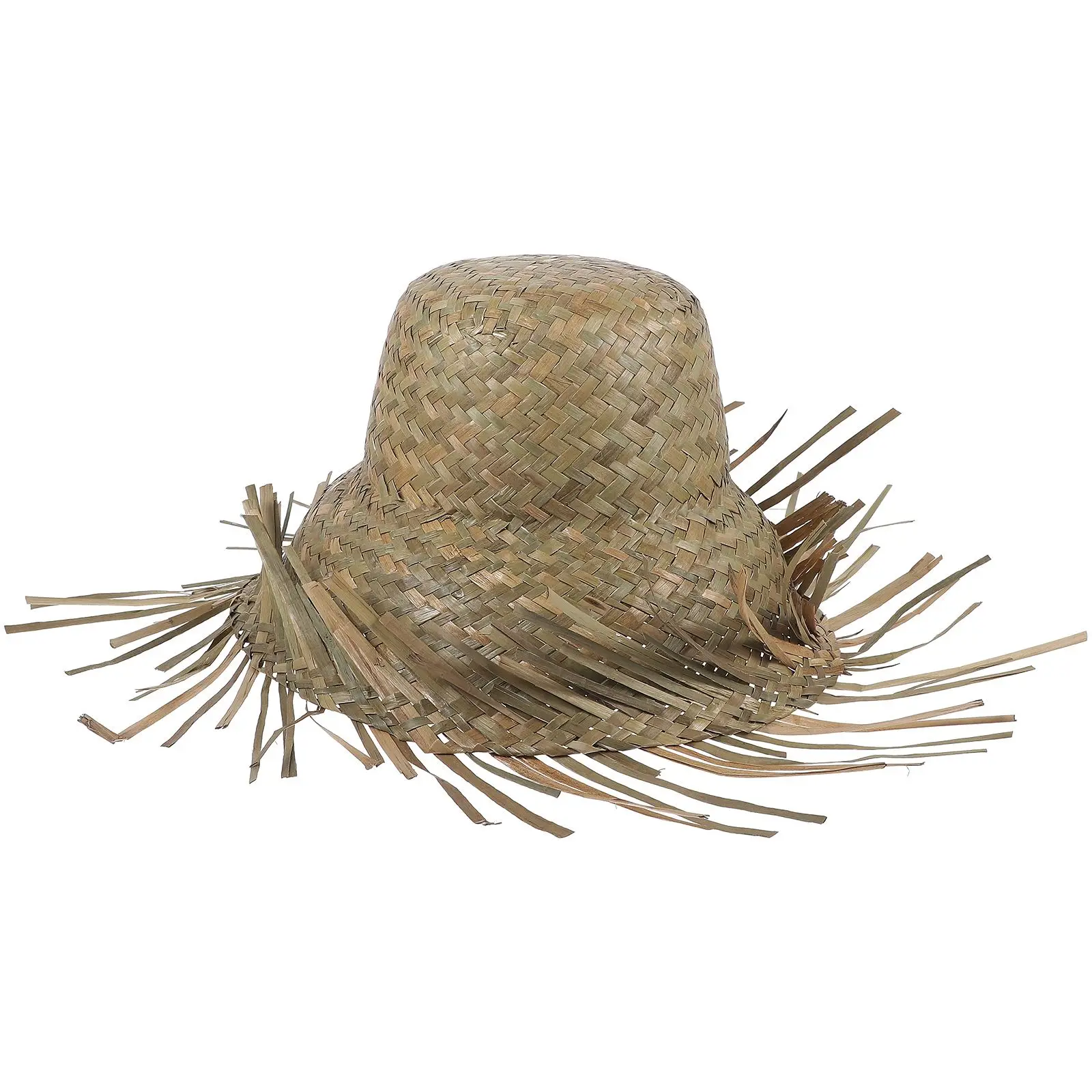 Straw Woven Hat Beach Straw Sun Hats Handmade Hats Mexican Hawaii Party Hat Natural Raffia Panama Beach Caps Chic fashion dress
