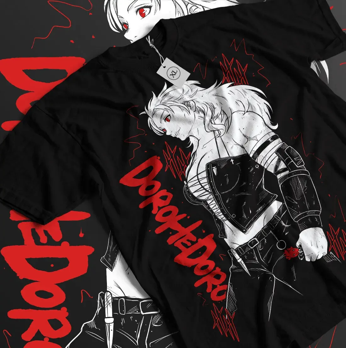 

Dorohedoro T-shirt Ebisu Nikaido Noi Horror Kawaii Anime Gift Shirt All Size