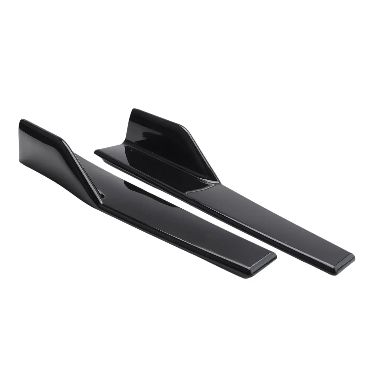 NCSMT Car universal Wing Spoiler Wind Knife Small Side Skirts Heighten Thickened Reinforced Blade Side Skirt Flan