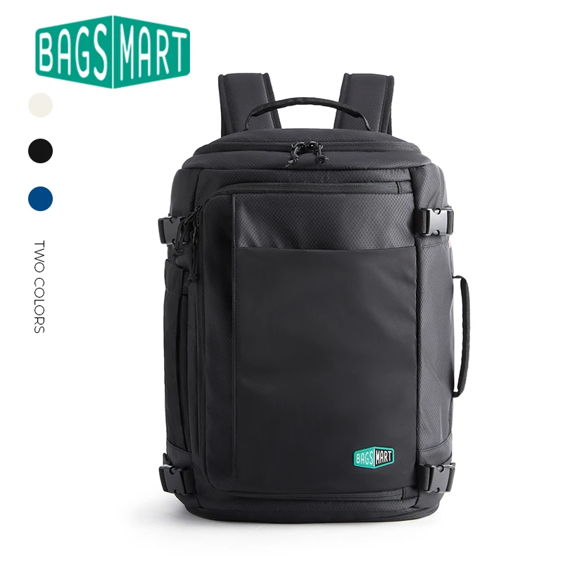 BAGSMART Anti Theft Travel Backpack for Men Women 15.6 Inch Laptop Waterproof Expandable Large Capacity Business Backpack