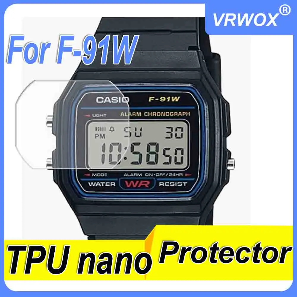 Protector For  A159 B5000 GX-56 DW-290 291 GBD-200 GBX-100 B5600 GW-M5610 TPU HD Clear Anti-Scratch Nano Screen Protector