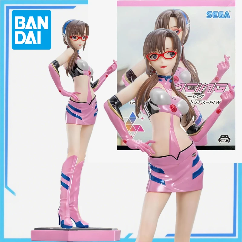 

IN Stock SEGA Luminasta EVA Ayanami Rei Asuka Mari Pit Walk Neon Genesis Evangelion Racing Girl Original Anime Figure Model Toys