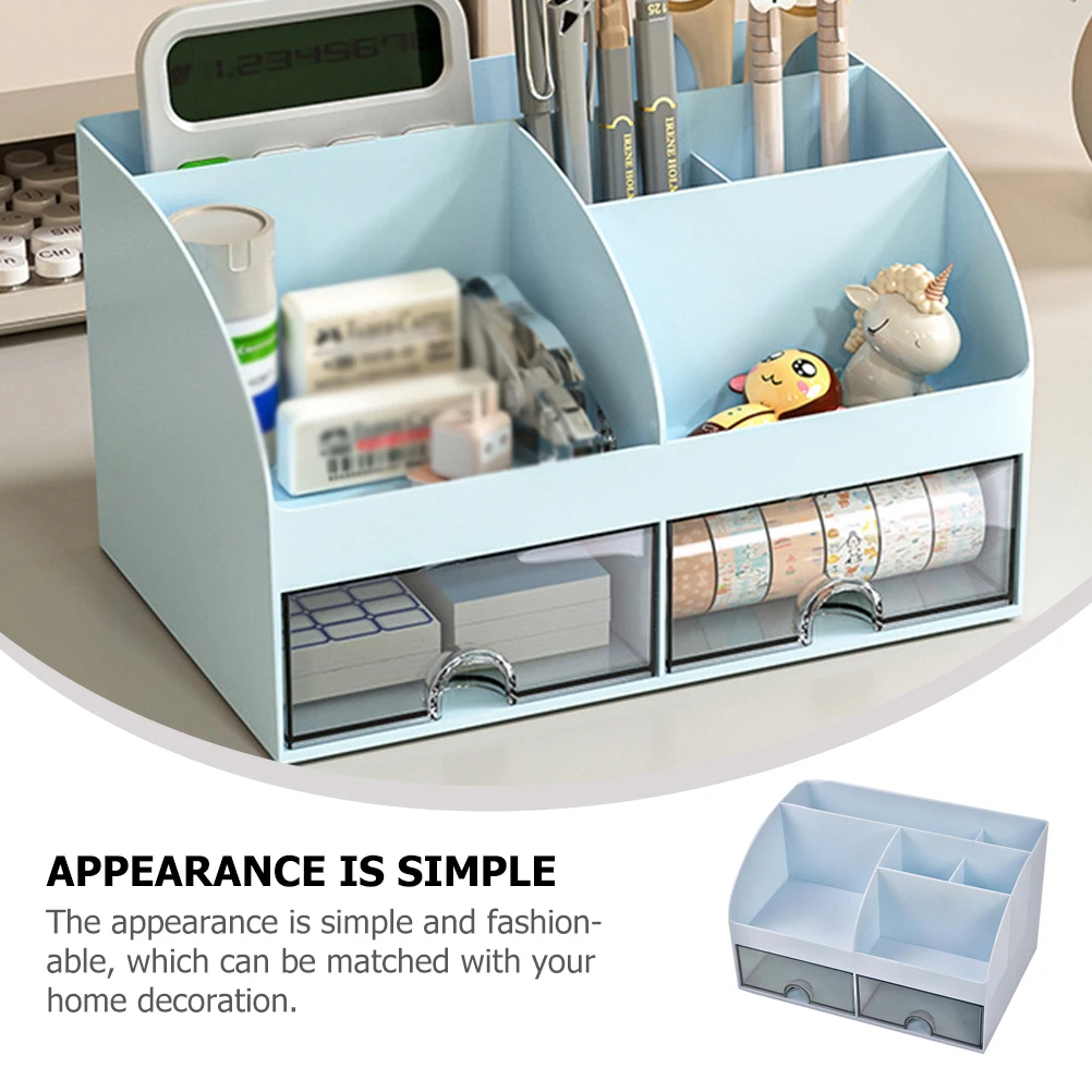 

Drawer Type Storage Box Desk ganizer Home Office Supplies Jewelry Glasses Cosmetics Holder Lightweight Multi Functional Bedroom