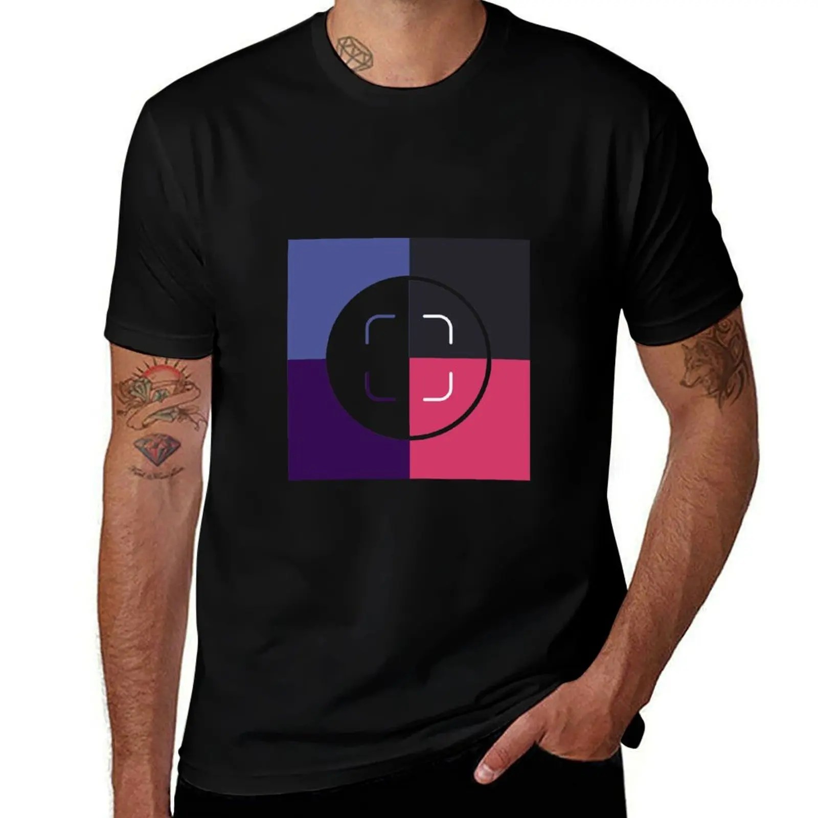 The Four Corners of Photography T-Shirt High Elasticity Sports Tee Shirt T-Shirt
