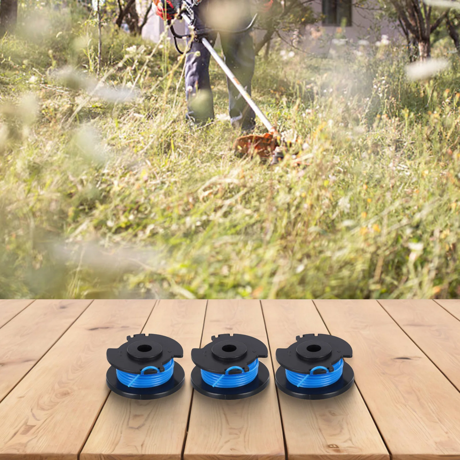 3pcs Line Spools For-Spool For 18V OLT1832 P2000 P2001 P2002 P2003 RLT183113 Garden String Trimmer Accessories Replacement