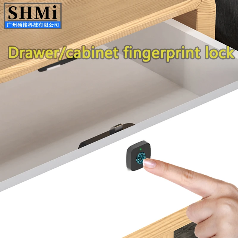 SM02BP fingerprint drawer lock, ultra long standby, low battery reminder, electronic control lock, fingerprint cabinet lock