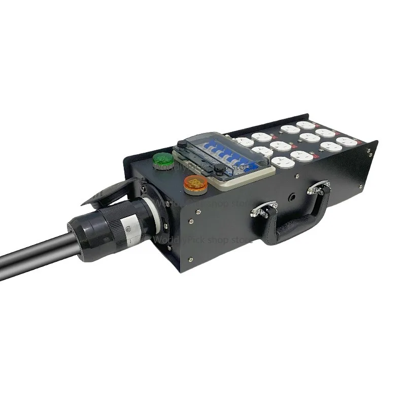 Portable Power Distribution 50A Input 20A Outputs with 50A Plug for Efficient Electrical Management