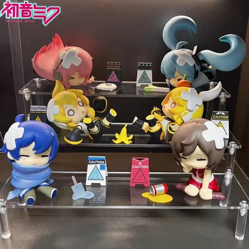 Hatsune Miku Mysterious  Vocaloid Anime Model Toy Fufu Figure Doll Ornaments Action Figurines Cute Miku  Xmas Gifts Toy