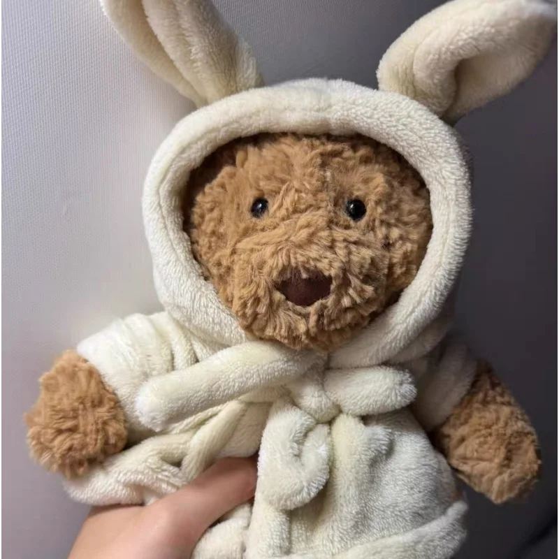 لطيف بارثولوميو الدب سلسلة ألعاب من نسيج مخملي الباذنجان الدب الحب الدب لطيف ألعاب من نسيج مخملي هدية عيد ميلاد أريكة الديكور مهرجان هدايا جيدة #5