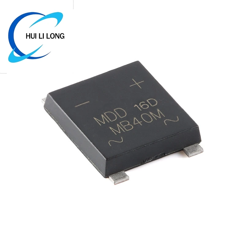 20pcs/lot MSB40 MSB40M UMSB 1000V 4A Glass Passivated Surface Mount Single Phases Diode Bridge Rectifier