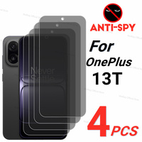 2/4PCS Privacy Screen Protector For OnePlus 13T Anti-Spy Tempered Glass OnePlus 13T Full Glue Privacy Glass Film For OnePlus 13T