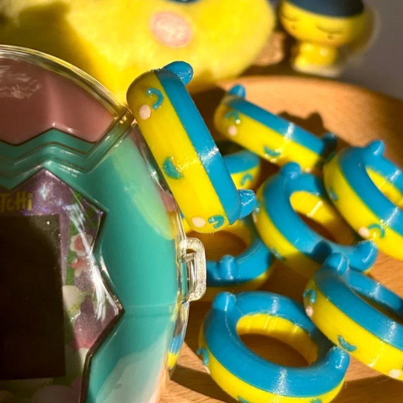 New Tamagotchi Happy Park Paradise Knob Case Protective Decorative Set Mameiji Cute In Stock