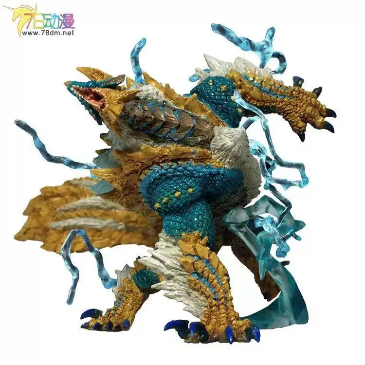 Hot Monster Hunter World Iceborne Models Hot Dragon Basarios Nergigante Tigrex Action Figure Christmas Customized Toy Gift