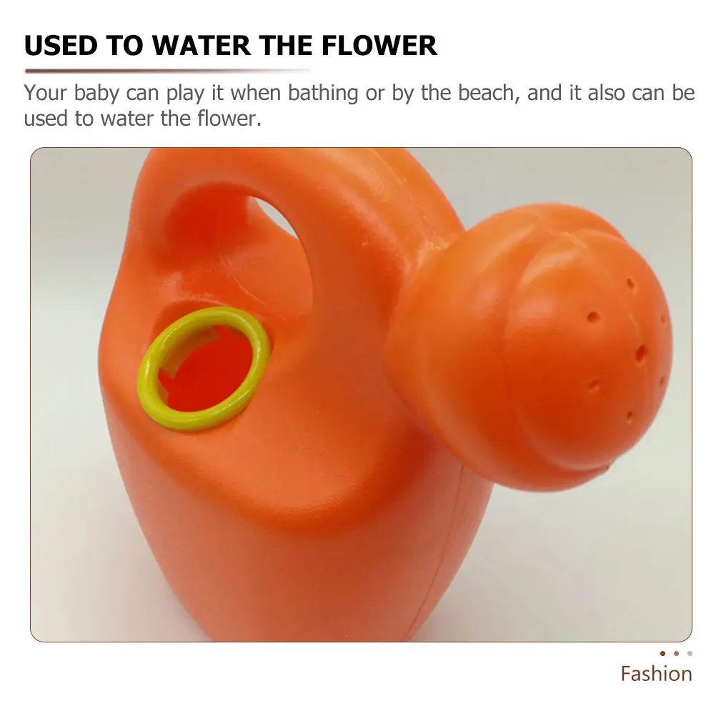 3Pcs Kids Watering Can Spray Water Bath Fun Safe Plastic Baby Showering Sprinkler Plaything Beach Gift Kids Watering Can