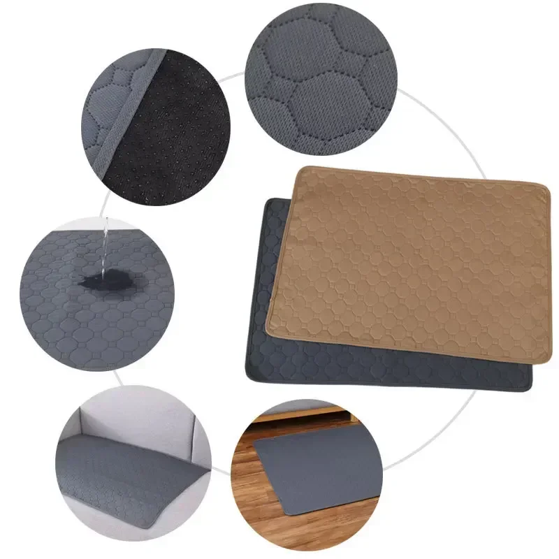 Dog Urine Pad,Washable Pet pee Mat Waterproof Reusable Training Pad for Puppy,Dog Urine Mat,Protect Diaper Mat Car Seat Cover